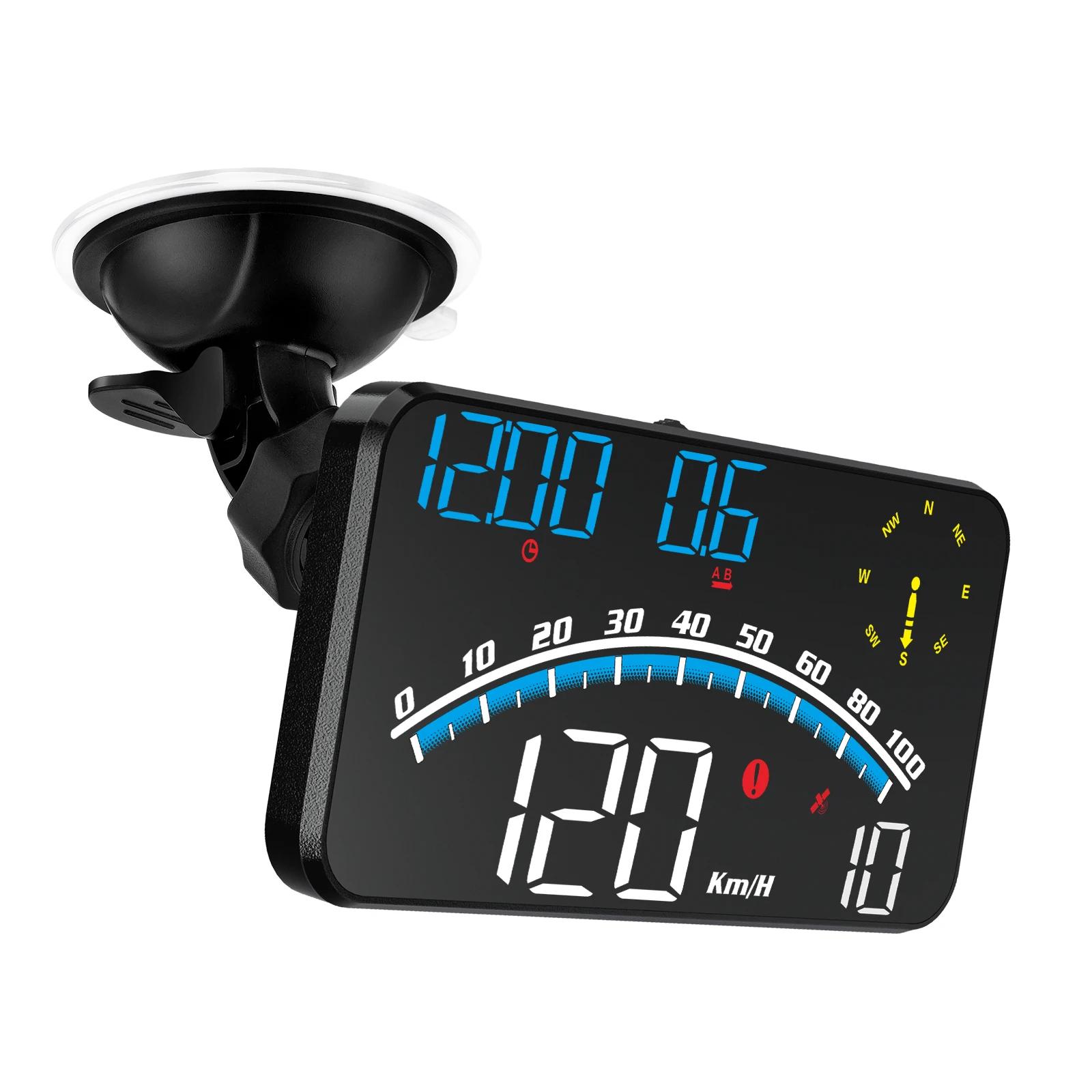 ڵ HUD G10   ӵ 跮, GPS ӵ, MPH Kmh , ġ ڵ ׸ ǰ